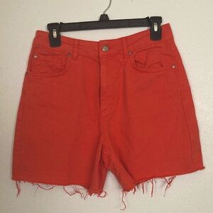 Orange shorts